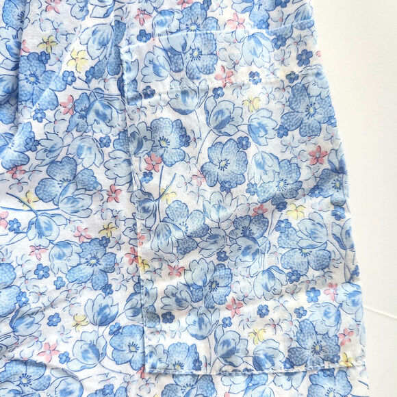 Cupcakes & Cashmere Blue Floral Kids Casual Dress - Picture 4 of 8